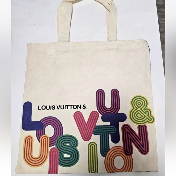 Louis Vuitton multicolor Limited edition Canvas Eco Tote Bag handbag - Picture 5 of 9